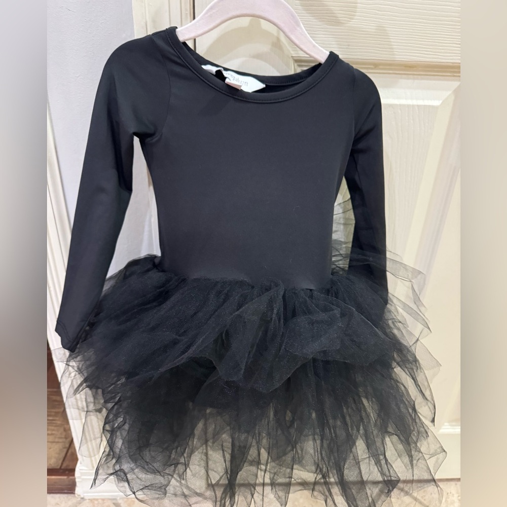 iloveplum long sleeve b.f.f tutu dress size 2Y